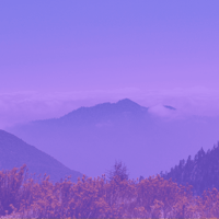 mountain with a purple overlay mountain with a purple overlay